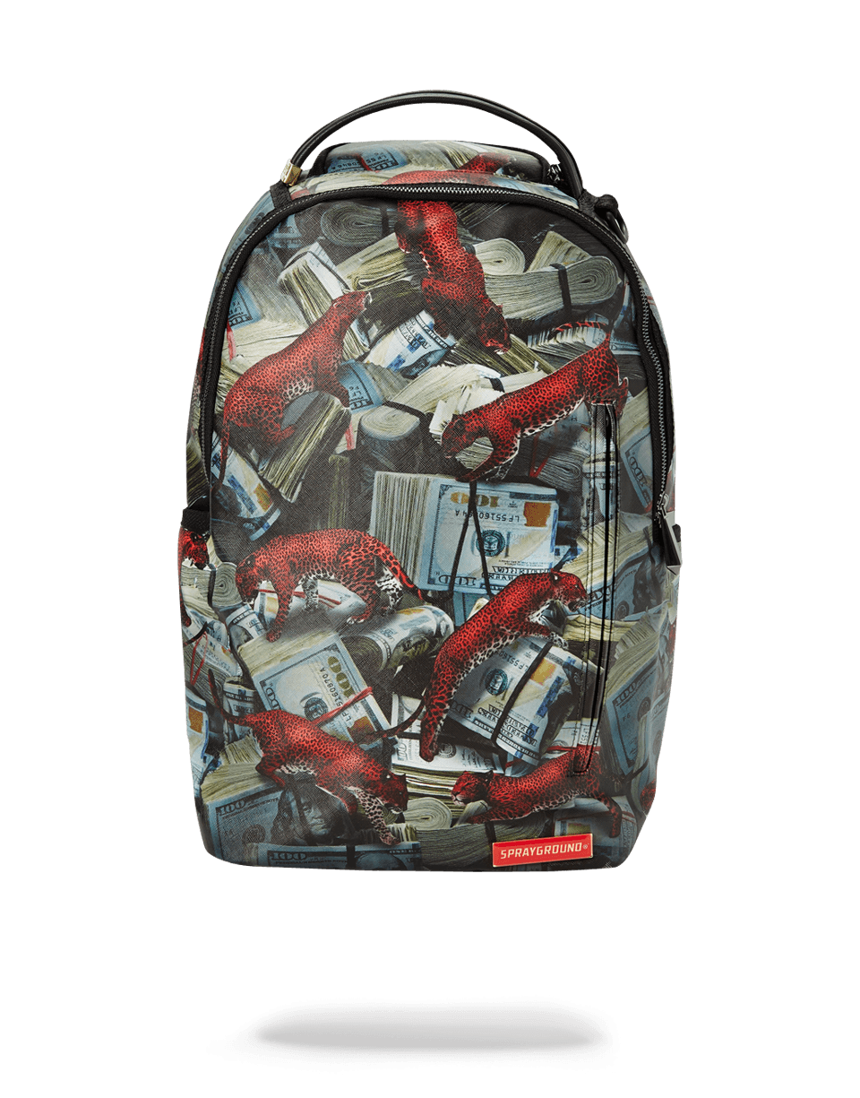 Sprayground A.I. African Intelligence vegan leather backpack - front view