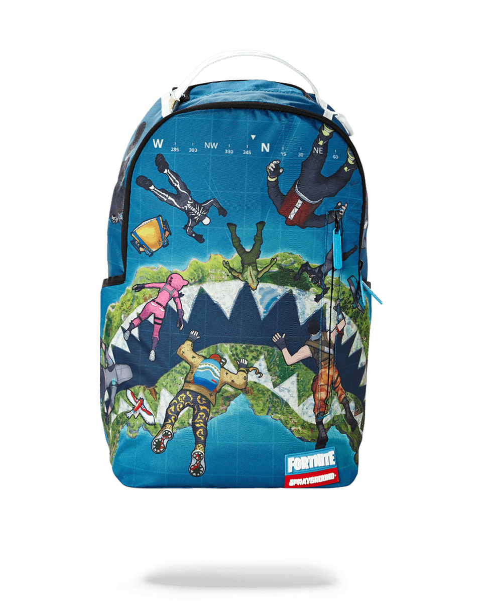 Front view of the Fortnite Adventure Gaming Backpack