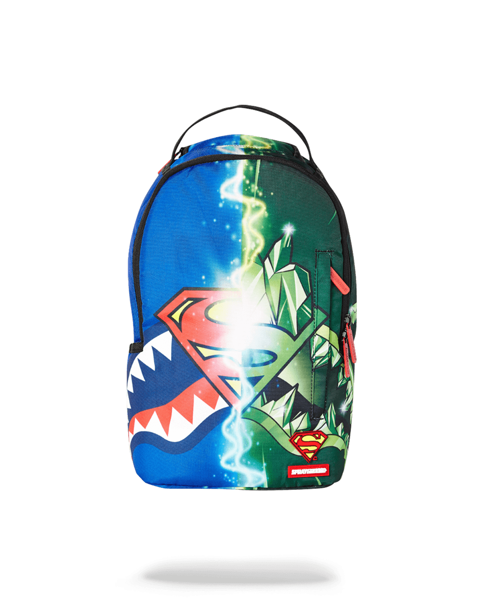 Superhero Adventure Backpack - Kryptonite Edition, front view