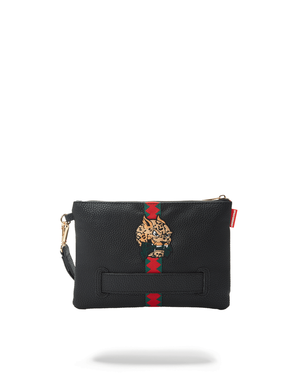 ITALIA DIVISO crossover clutch bag with handle on front panel