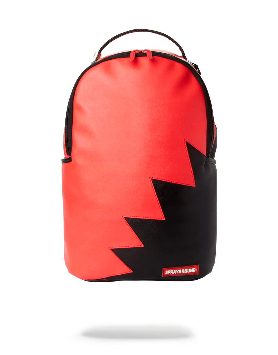 Vegan leather backpack with water-resistant fabric and metal hardware, ideal for daily commuting