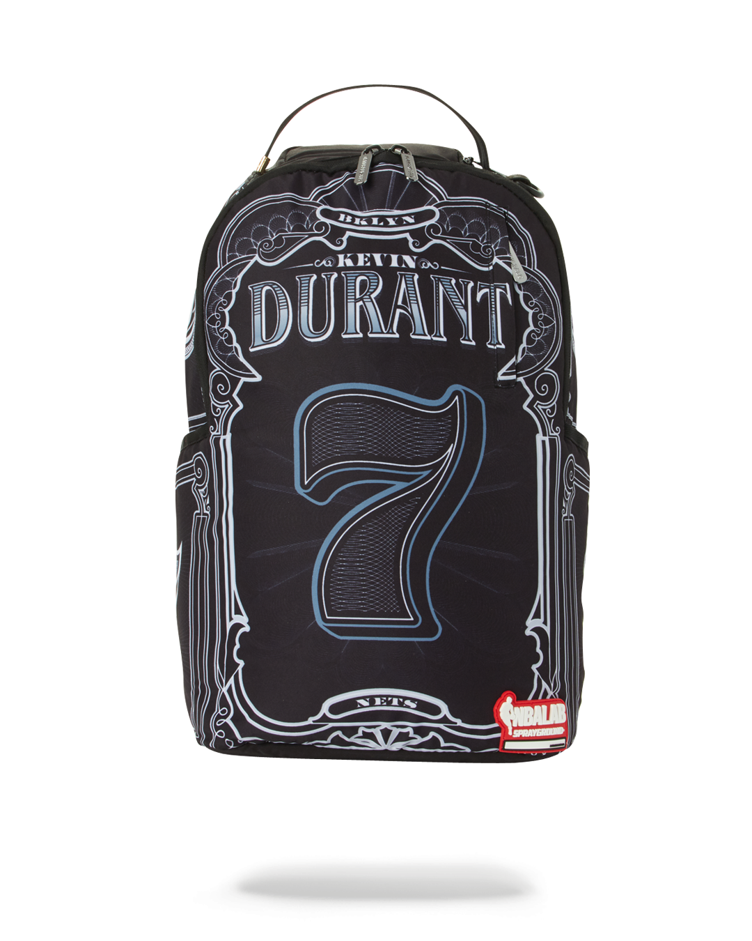 Durant Money Backpack front view with multiple pockets and compartments