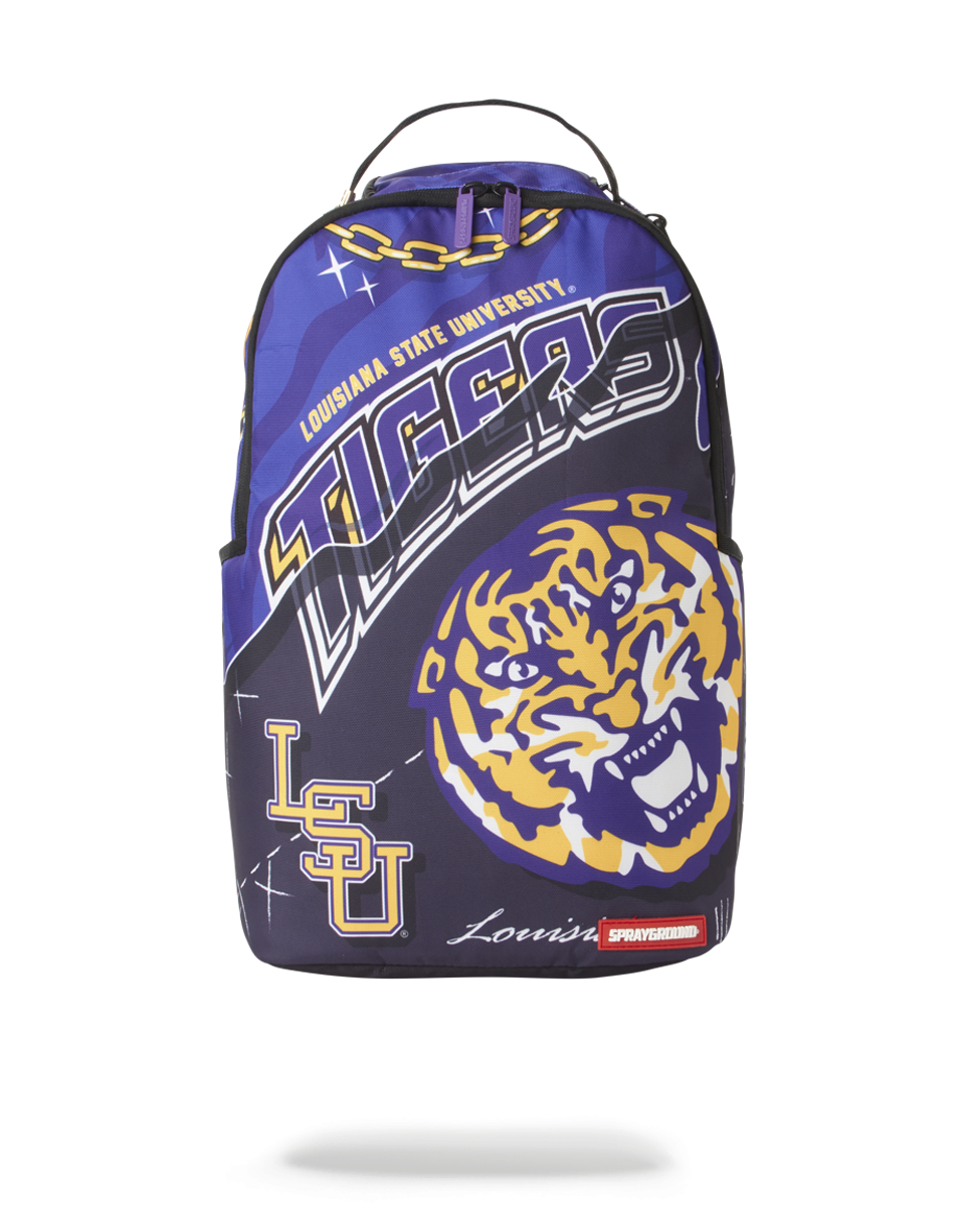 Sprayground Big Style Travel Backpack showcasing front zipper pocket