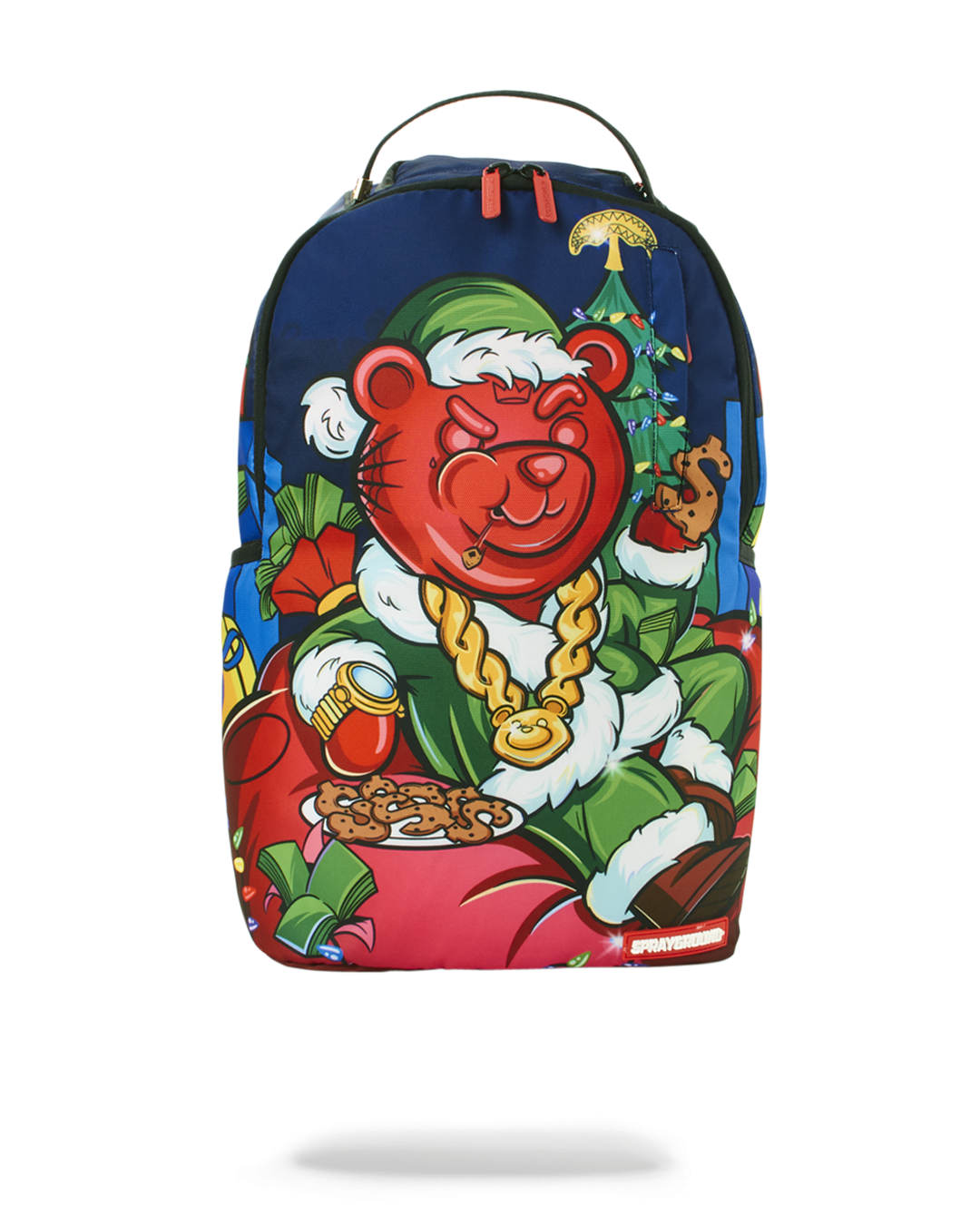 Front view of the Diablo Santa water-resistant laptop backpack.
