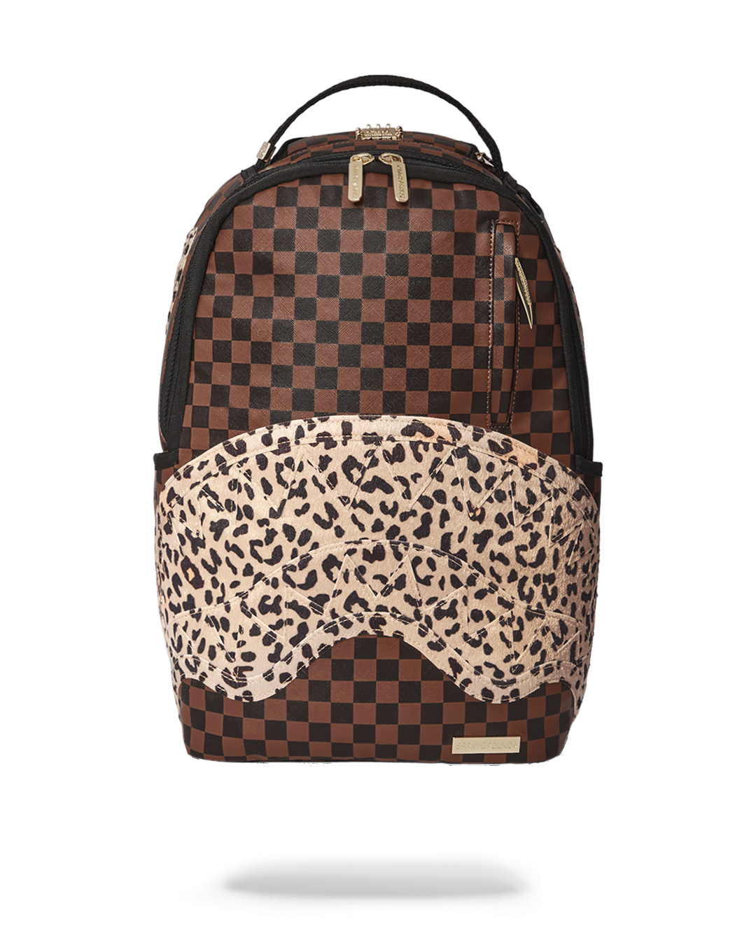 A.I. Legacy Backpack front view, featuring vegan leather and ergonomic design.