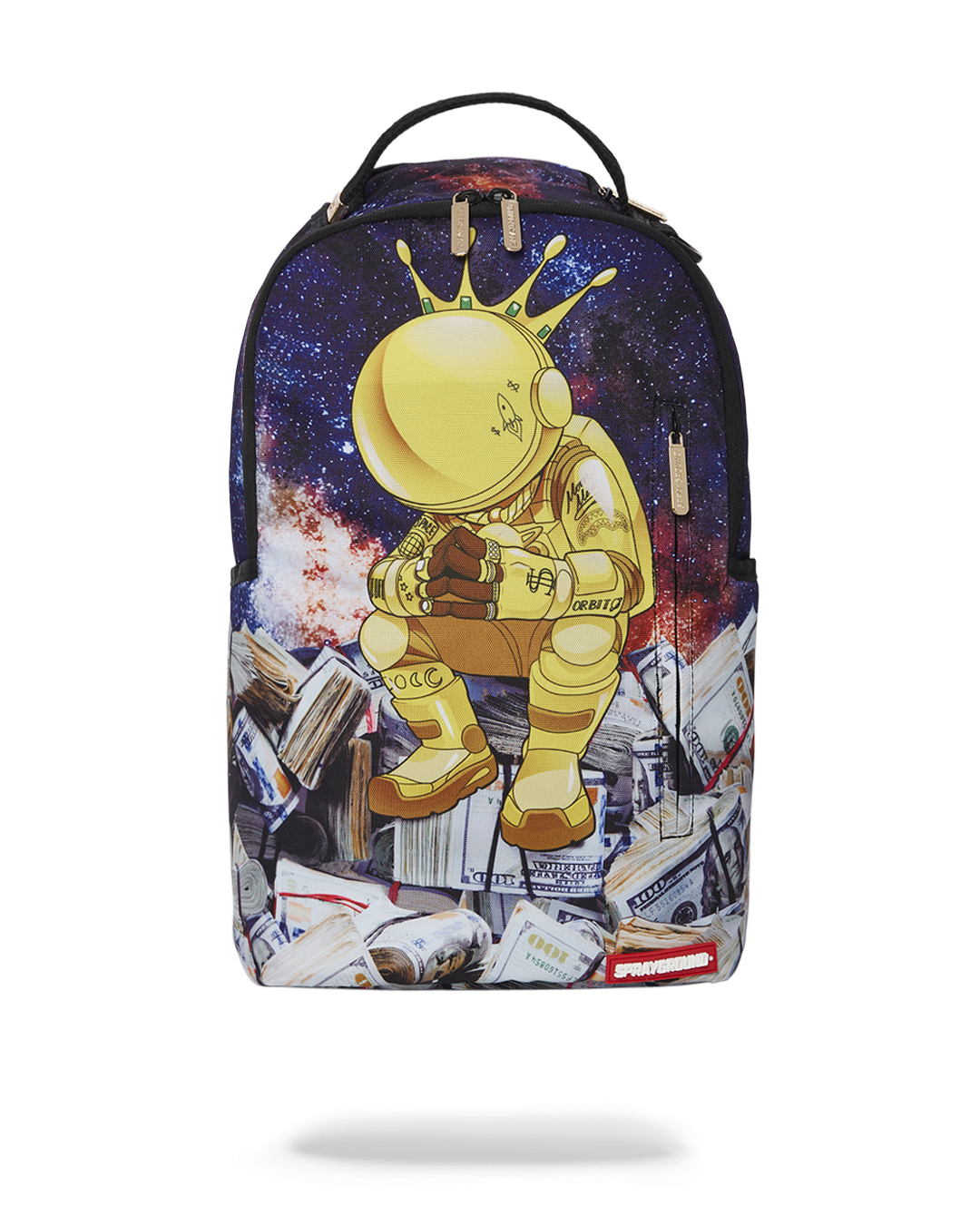 DLXR ASTROMONEY laptop backpack with adjustable straps and side pockets