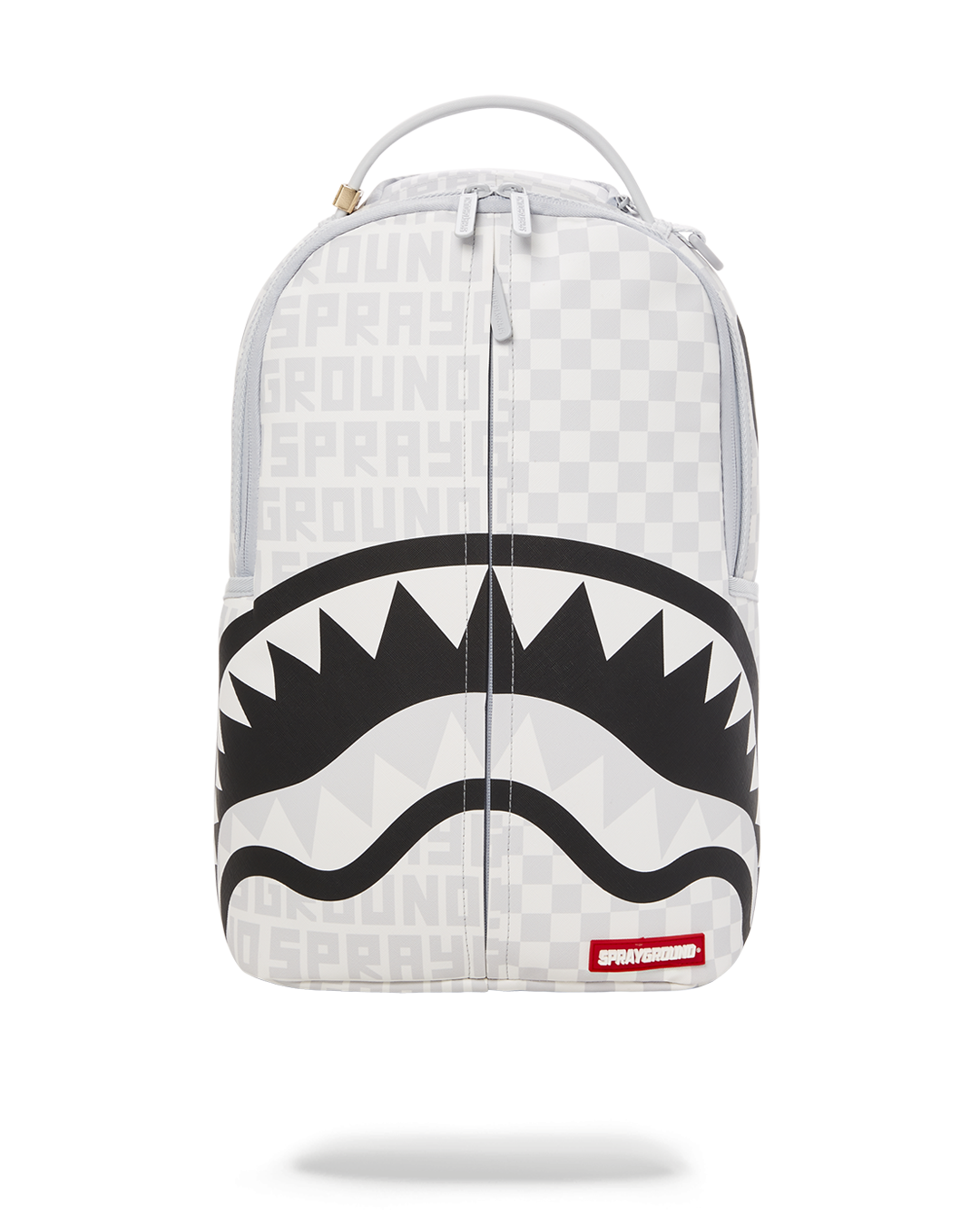 Front view of the Pearl Vegan Fashion Rucksack Backpack, showcasing its sleek design.