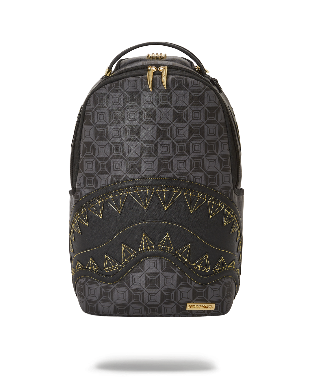 Peak Design Travel Backpack in Sandflower edition with faux leather accents, showcasing its front zipper pocket and side pockets.