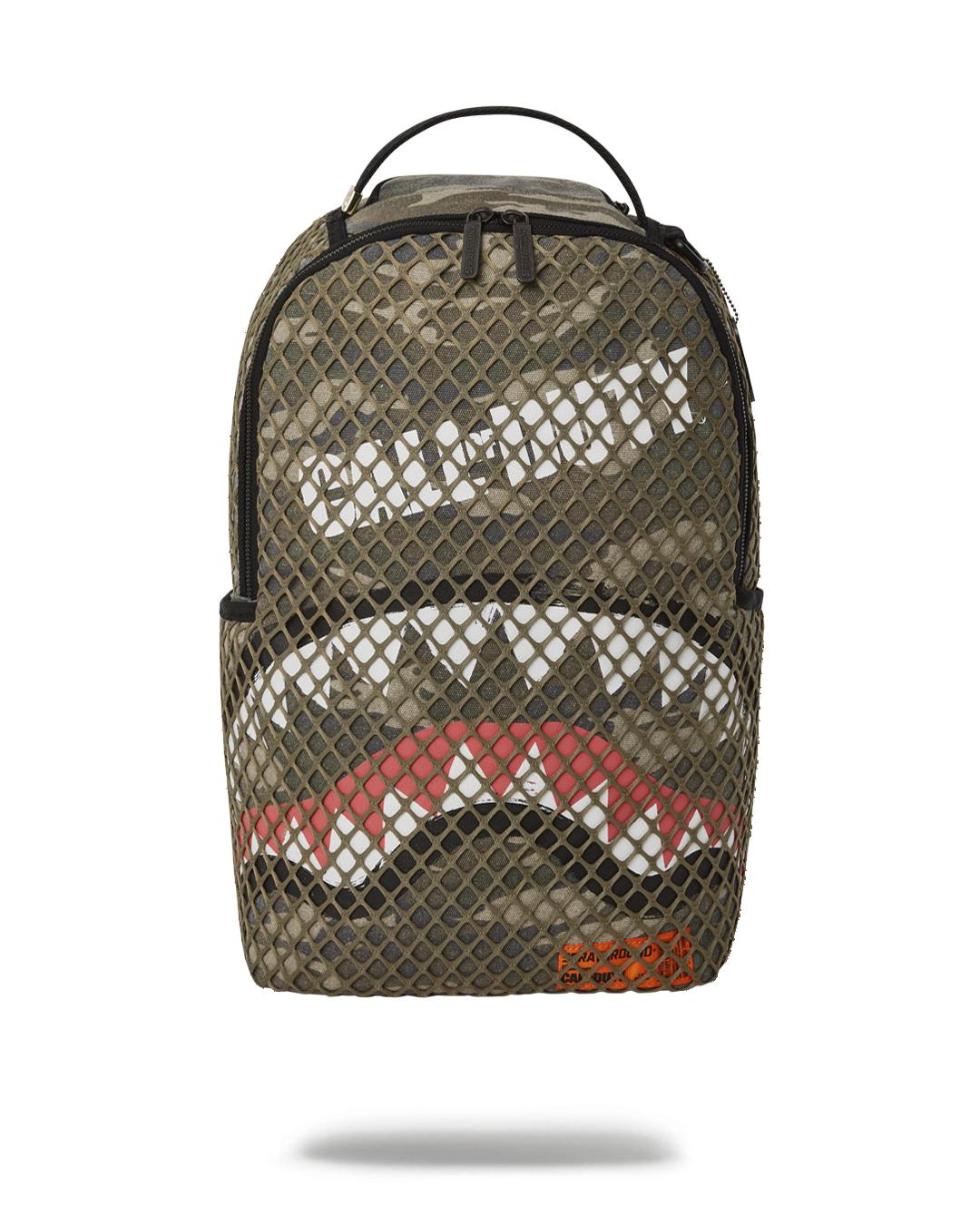 Front view of CoD Secret Mission Gaming Backpack with adjustable straps.