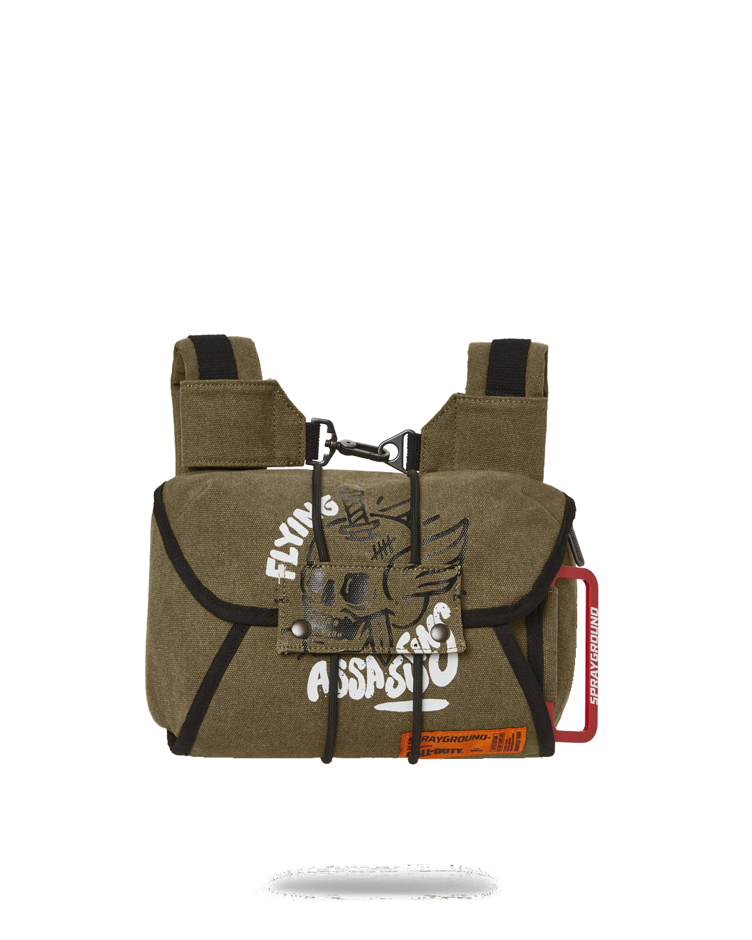 COD gear chest pack worn as a backpack in an urban setting