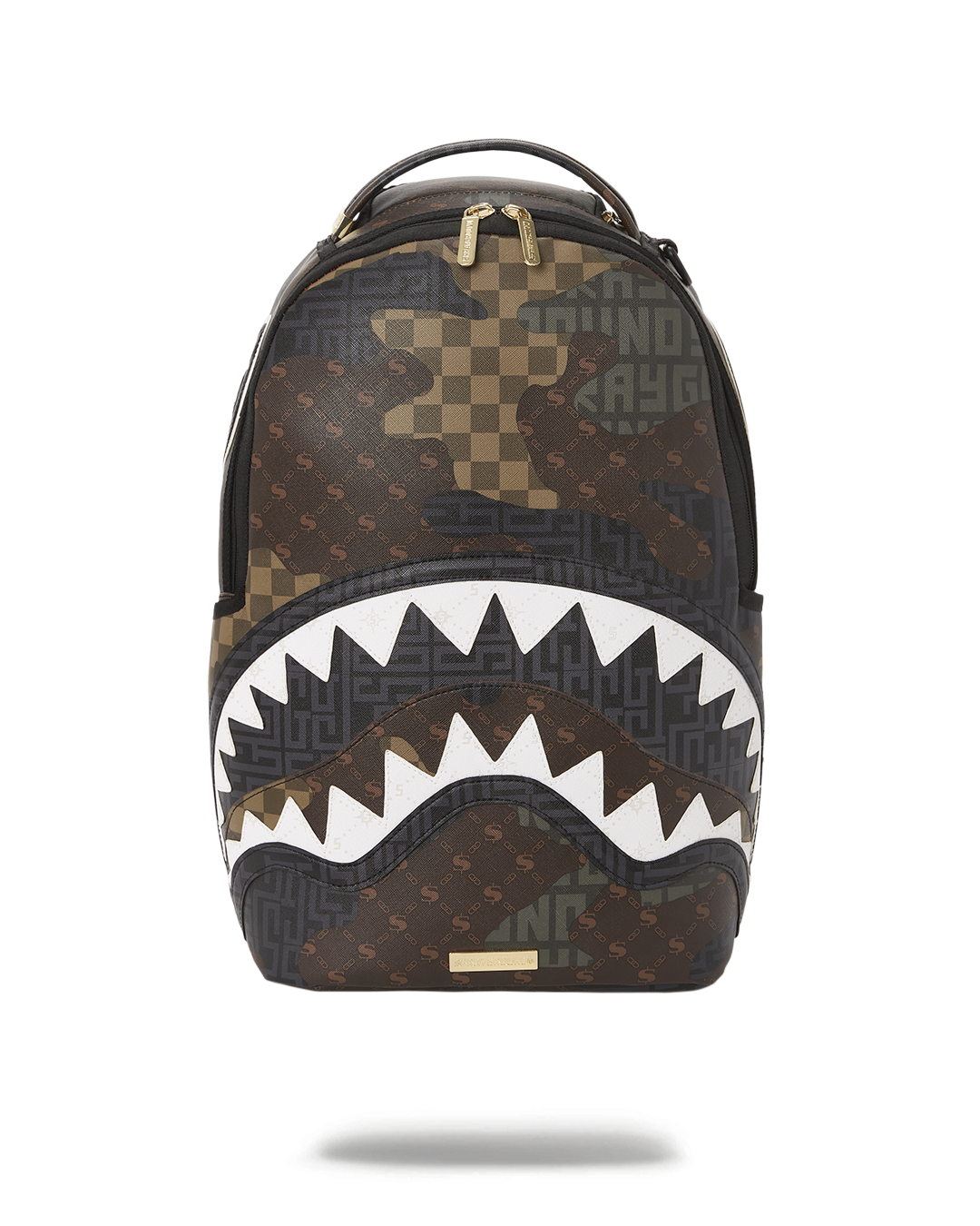 STEALTH MODE backpack worn by a traveler in a cityscape