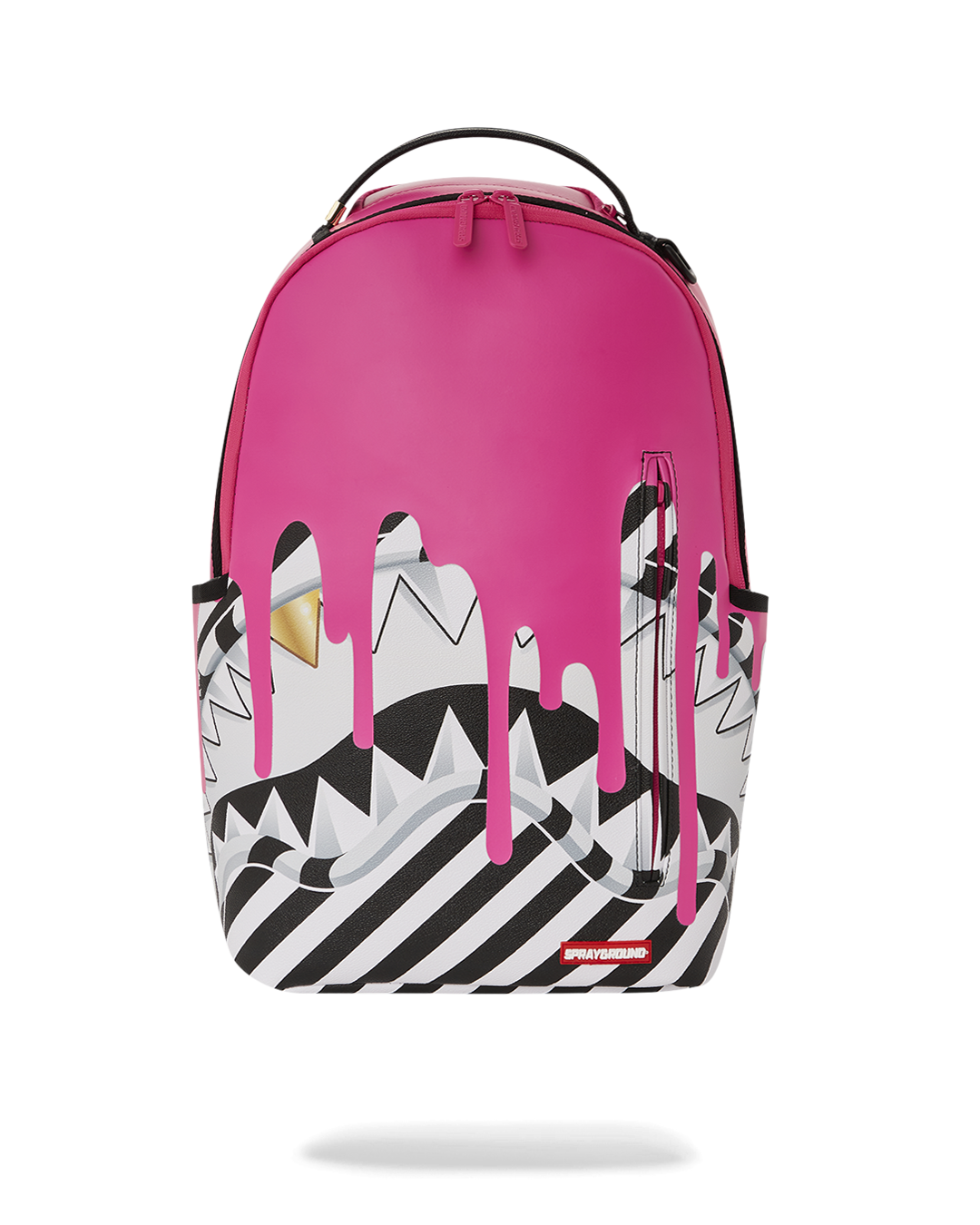Vice Beach DLXV backpack worn over shoulder in urban setting