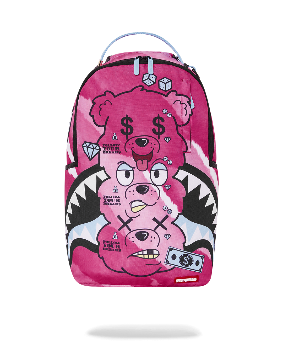 Traveler's Delight Stackable Backpack worn by a woman, showcasing its ergonomic design and multiple pockets