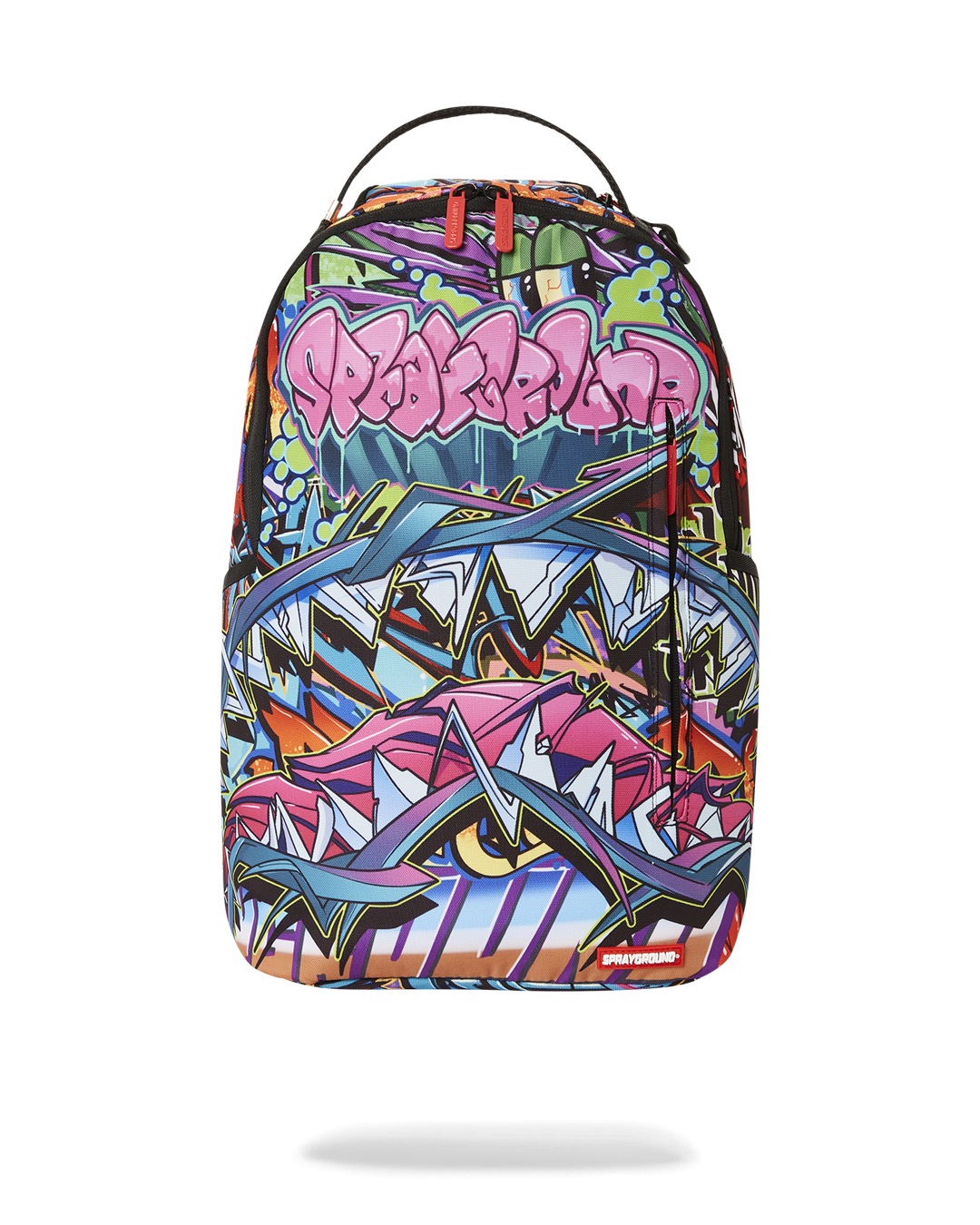 Front view of the travel backpack for women with organized compartments