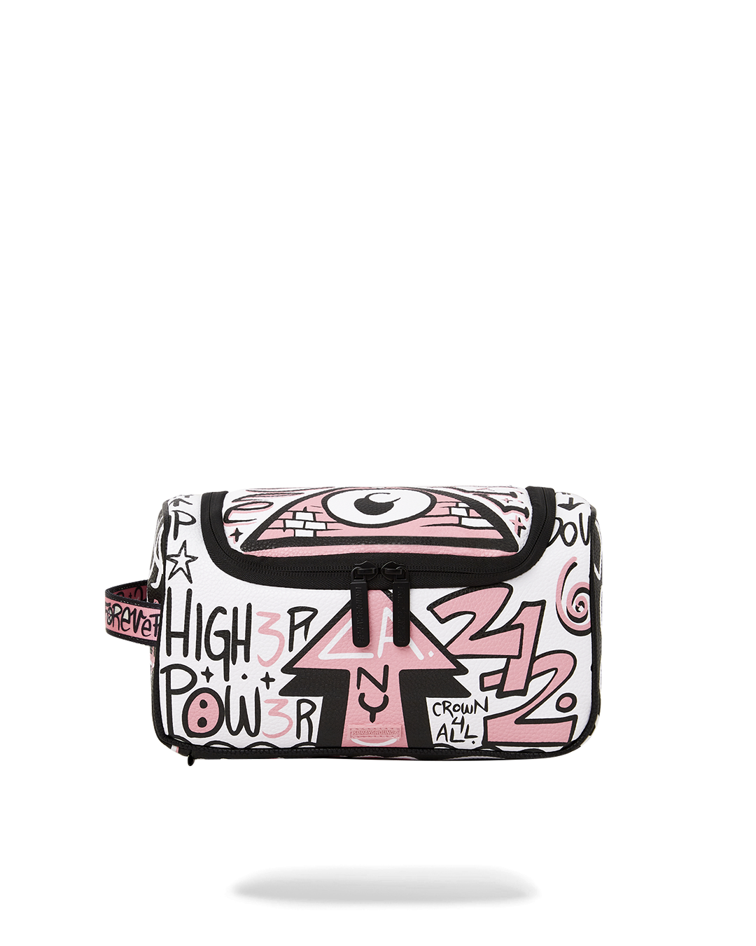 Jadore crossbody bag worn over the shoulder, showcasing its compact design