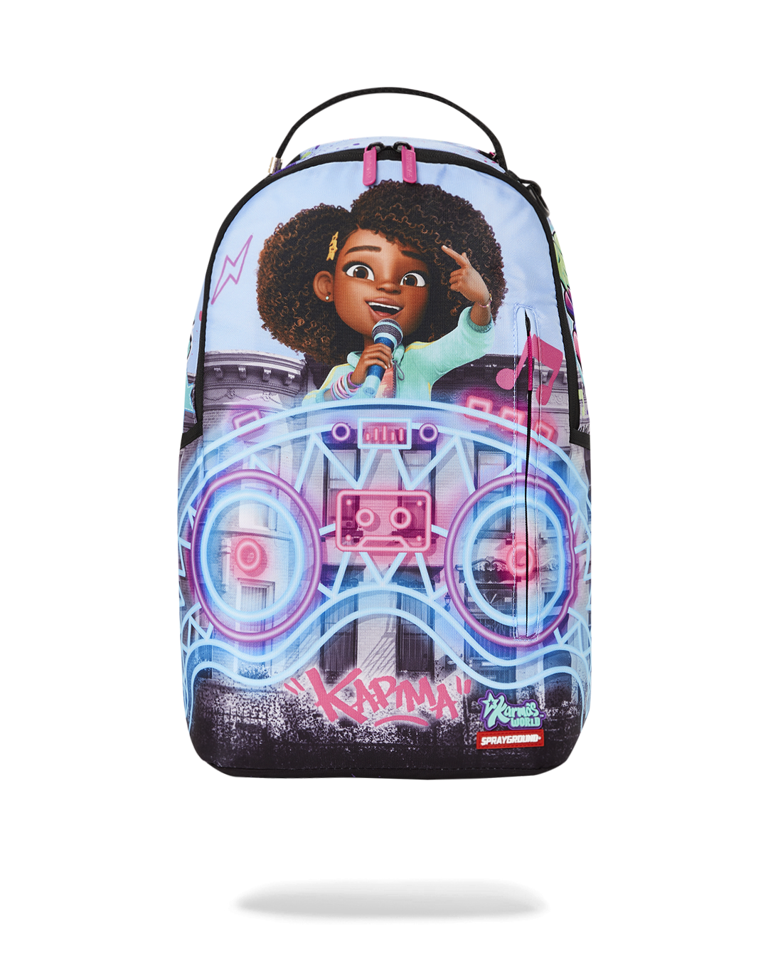 KARMA'S WORLD backpack with gold hardware and spacious design