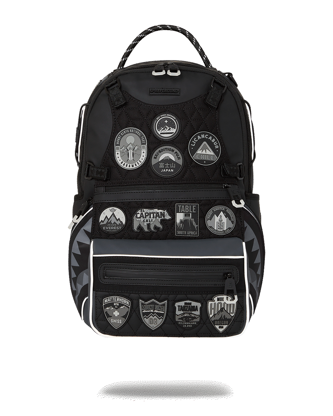Global Expedition Glow Backpack showcasing its glow-in-the-dark feature.