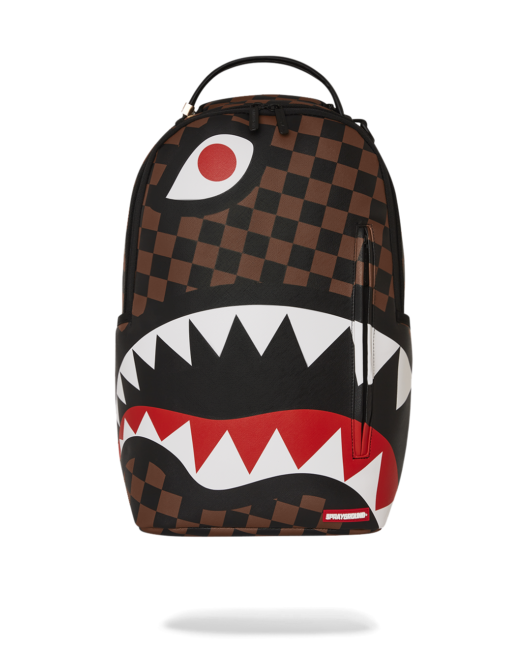 Hangover Shark Backpack front view with multiple pockets