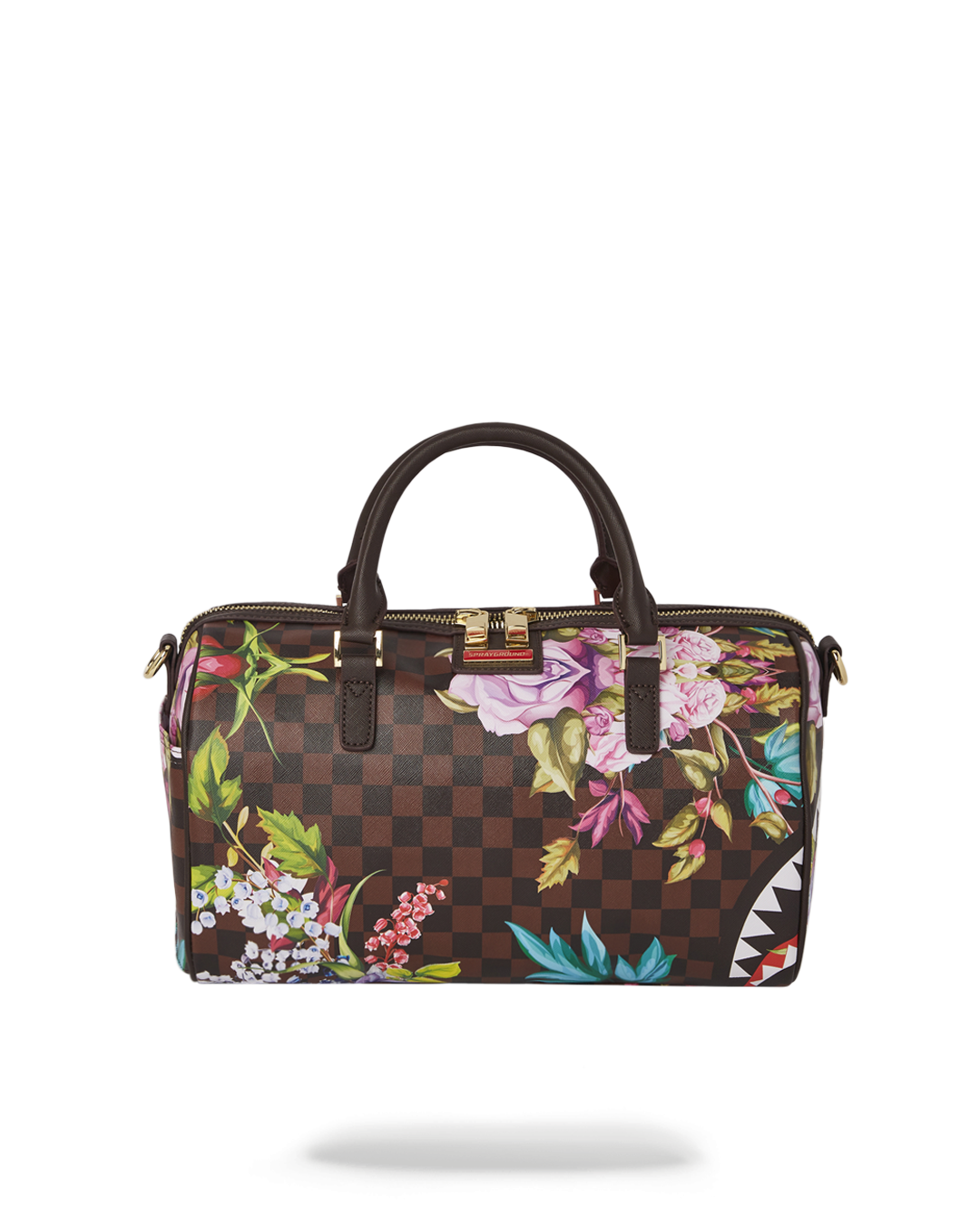 Urban Explorer mini duffle bag with adjustable strap and multiple zippered pockets