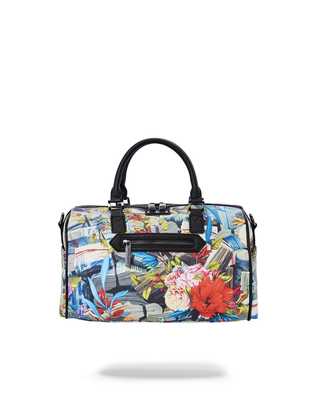Urban Explorer Mini Duffle Vegan Leather Bag with adjustable strap