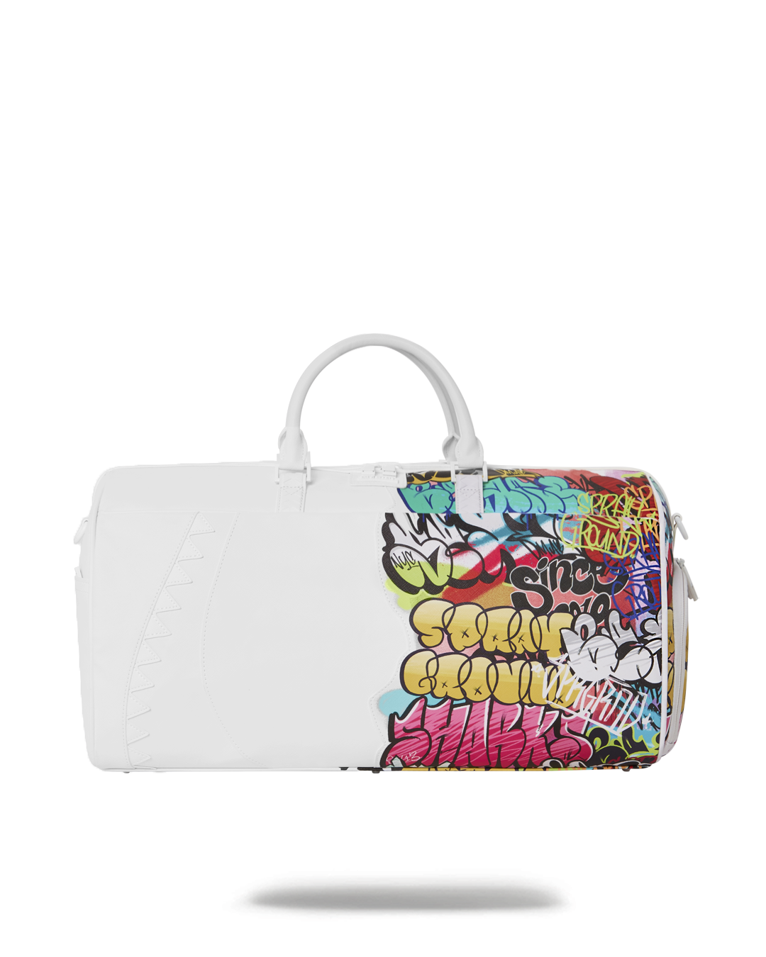Urban Explorer Duffle Bag - Premium Faux Leather travel bag with metal zipper pocket