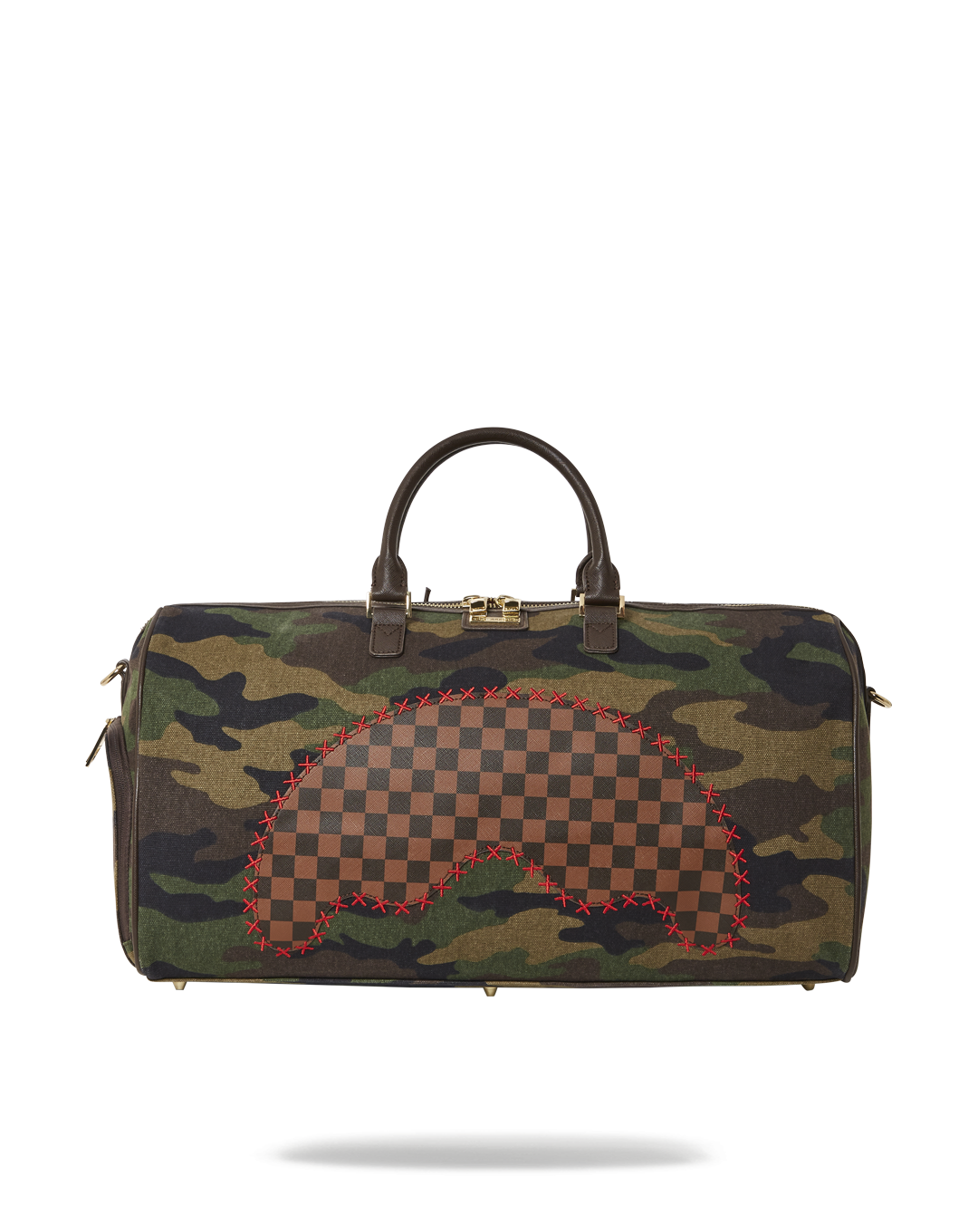 Paradoxx Shark Duffle with wheels and faux leather finish