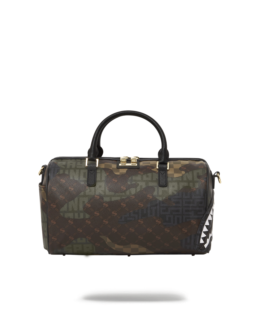 Front view of the Stealth Mode Mini Duffle Bag showcasing its sleek design.