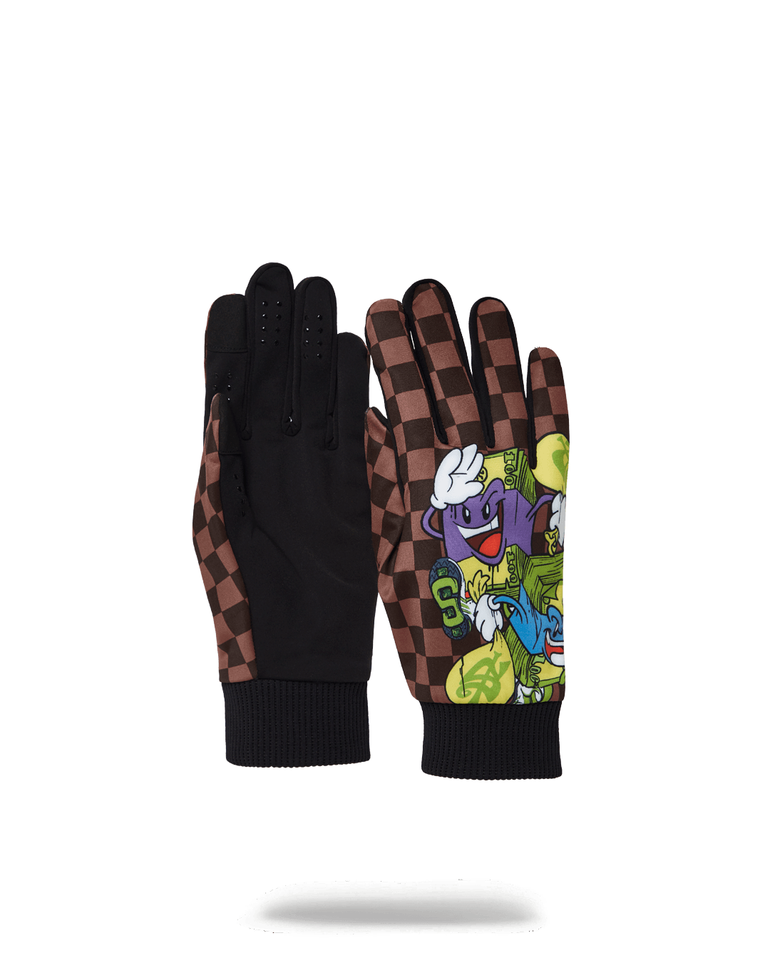 Close-up of WinterShield Touchscreen Gloves showing touchscreen sensitive fingertips