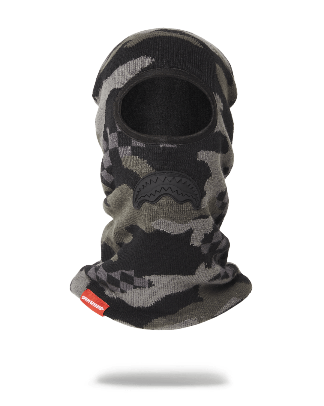 Knitted ski mask in action during winter sports in Colorado