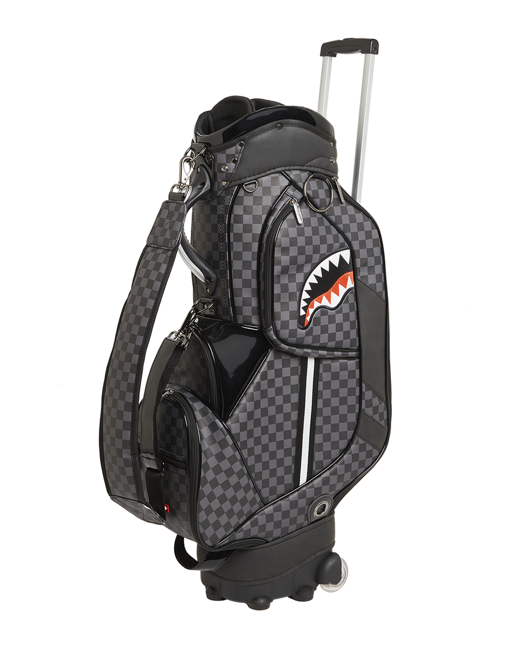 HENNY AIIR Throne Pro Golf Bag showcasing 8-way organizational top and pocket design.