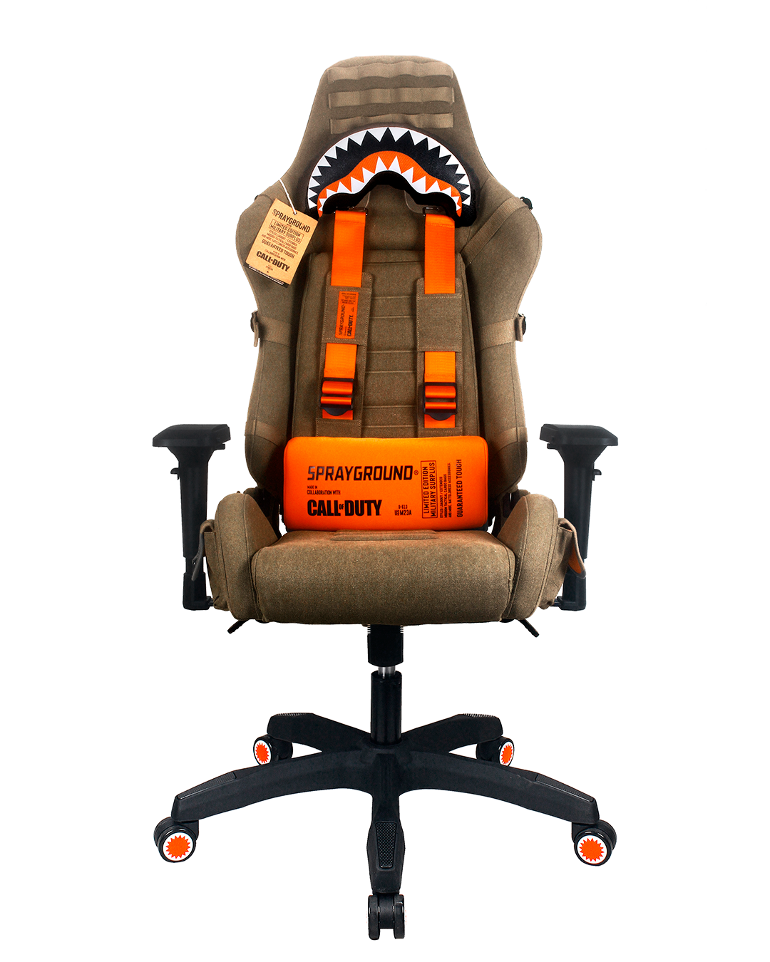 Dowinx Gaming Chair - side view, showcasing 4D adjustable armrests and ergonomic design