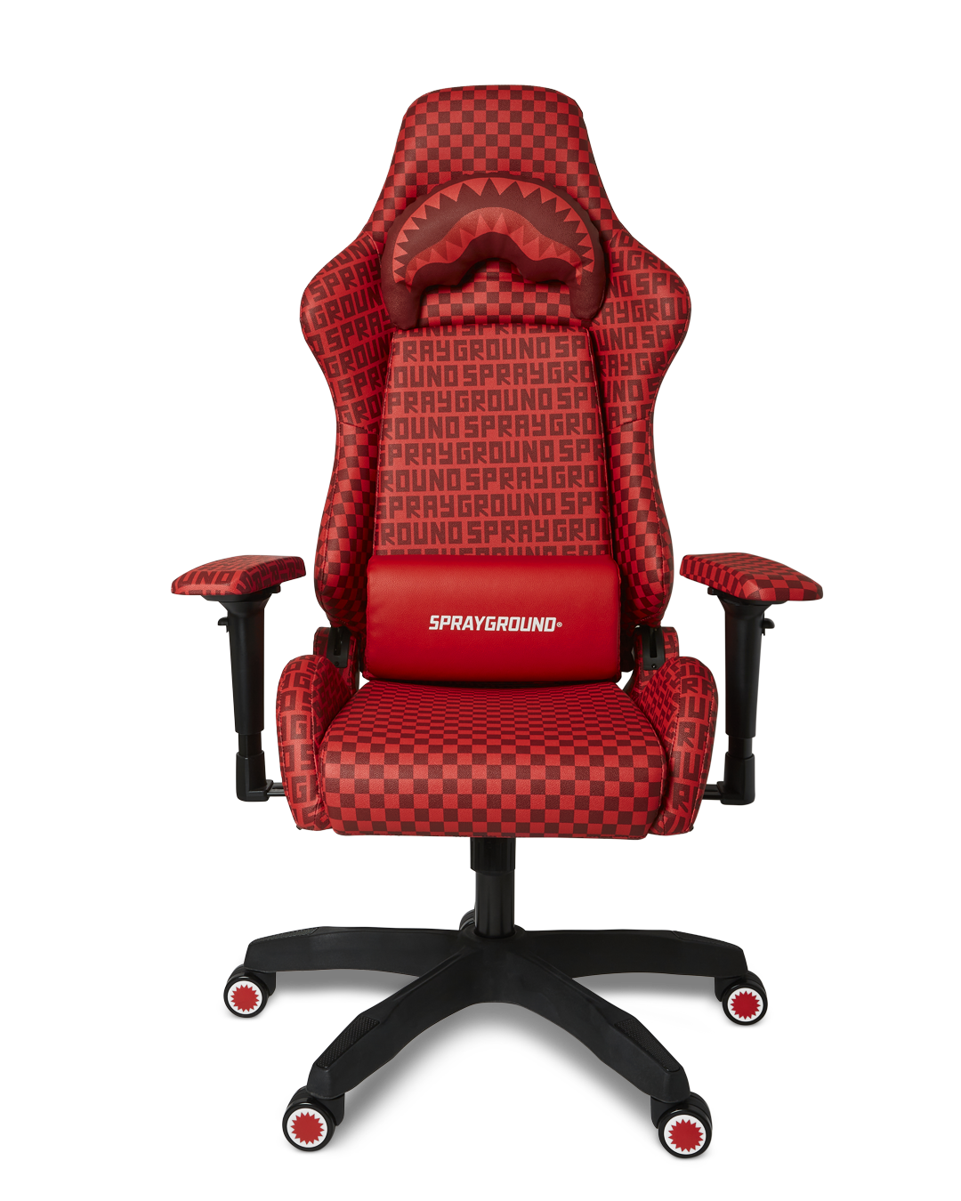 High backrest of the Super Rare Limited Edition Gaming Chair offering ergonomic support.