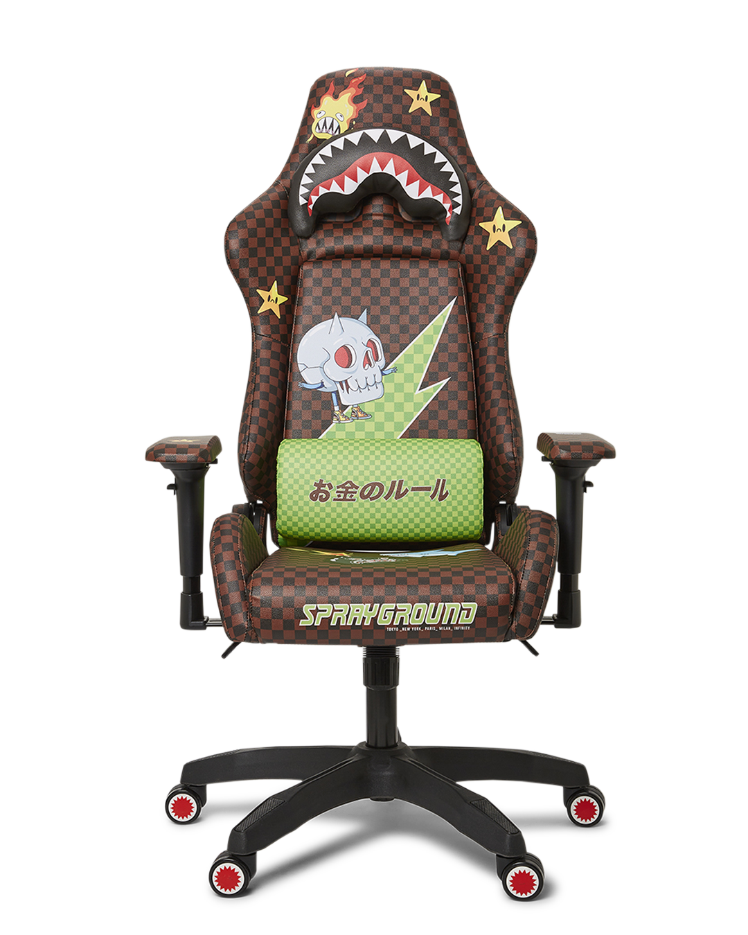 Front view of the limited edition Dowinx gaming chair showcasing its ergonomic design.