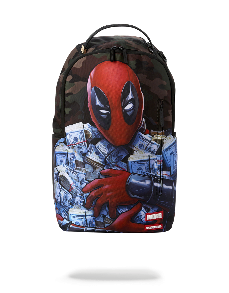 Laptop Backpack for Women - front view with multiple pockets